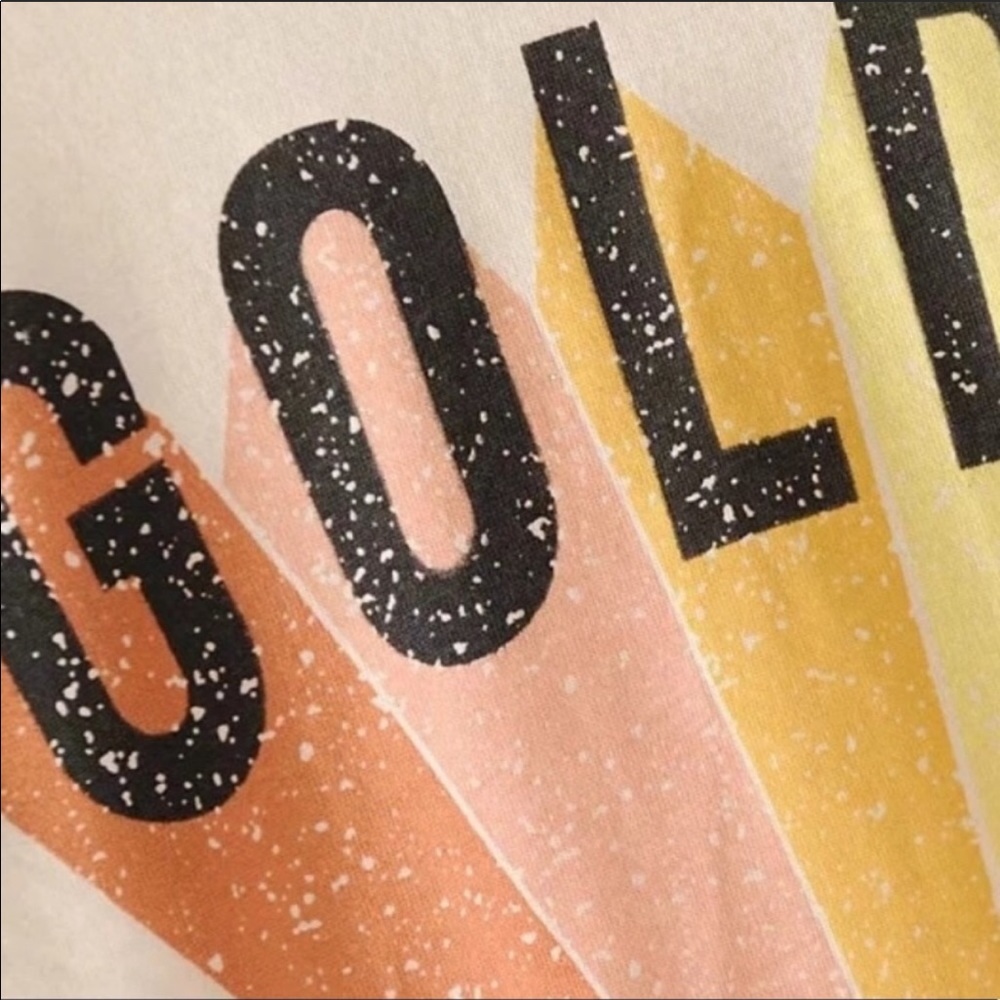 Vintage Bohemian Gypsy Golden Graphic Tee - Picture 5 of 6